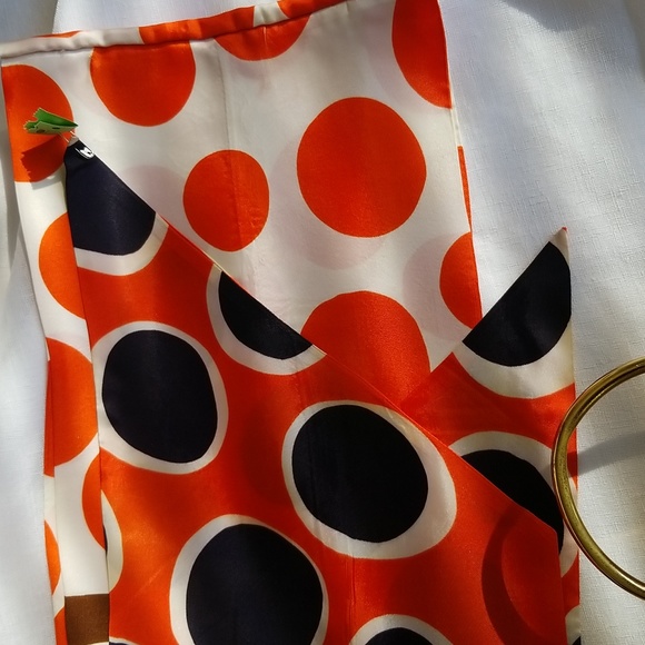 Vintage 1950's Empress Velvet Floral Box Purse and 50's Long Rayon Scarf, $140 - Picture 10 of 13